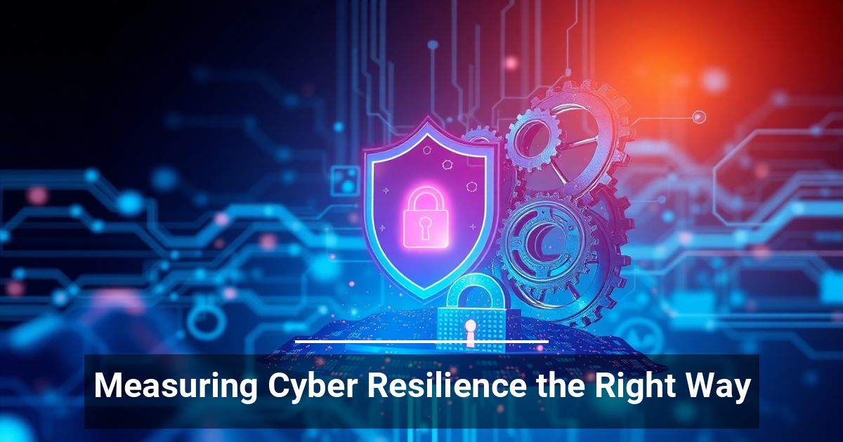 Measuring Cyber Resilience the Right Way