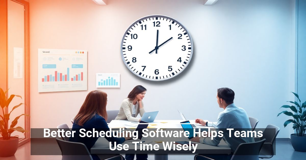 Better Scheduling Software Helps Teams Use Time Wisely